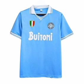 Casual Style 1986 Napoli Home Jersey