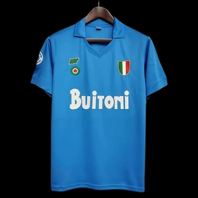 Low Friction Texturing 1987/88 Napoli Home Jersey