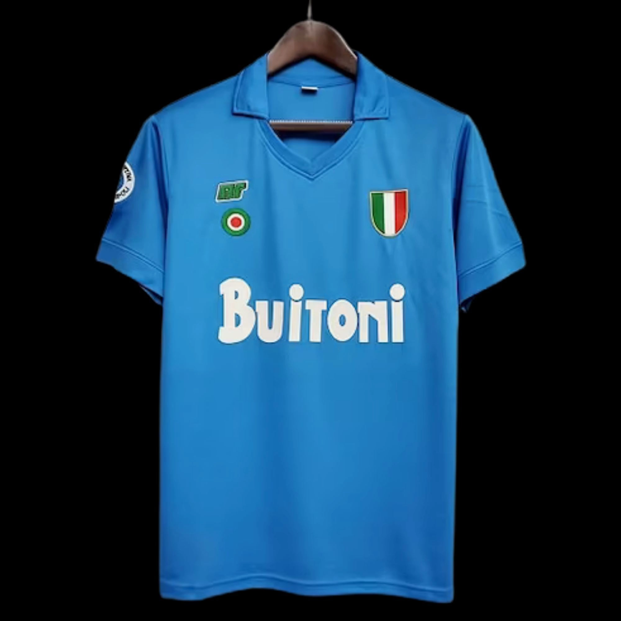 Climate Control 1987/88 Napoli Home Jersey