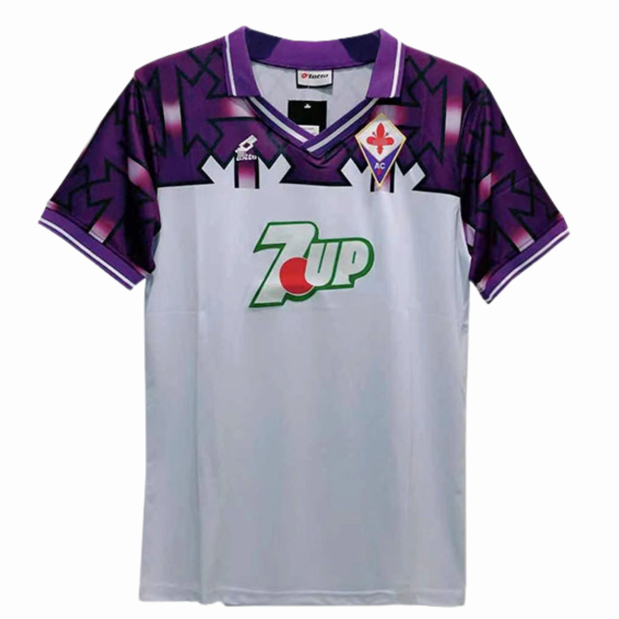 Breathable Performance Oversized Silhouette 1992/93 Fiorentina Away Jersey