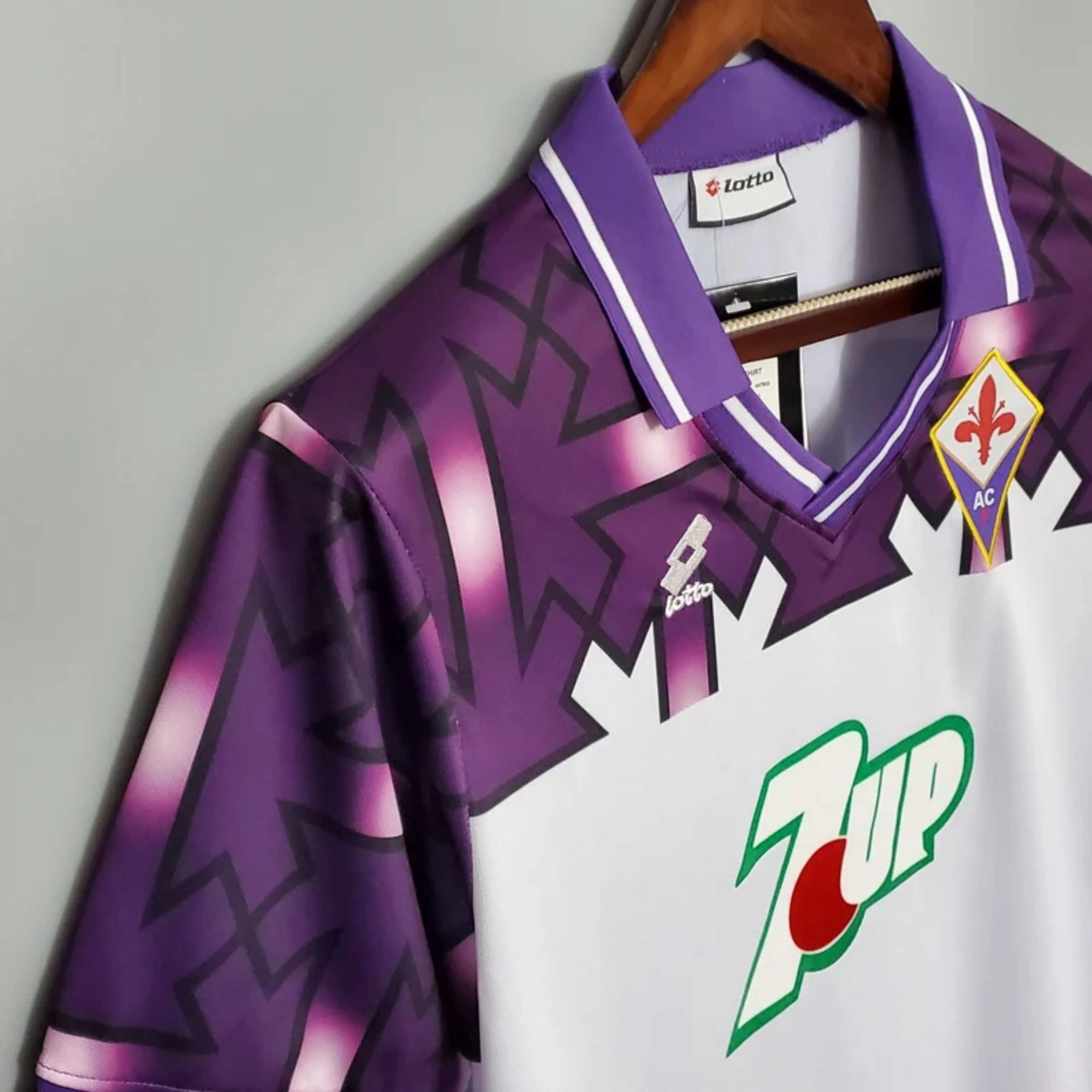 1992/93 Fiorentina Away Jersey Garment Dyed Colorfastness