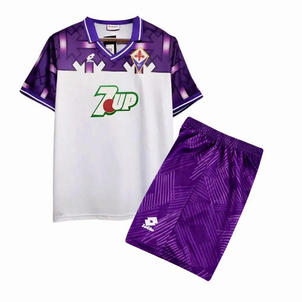 1992/93 Fiorentina Away Jersey Kids Retro Dynamic Movement Adaptation Low Profile Silhouette