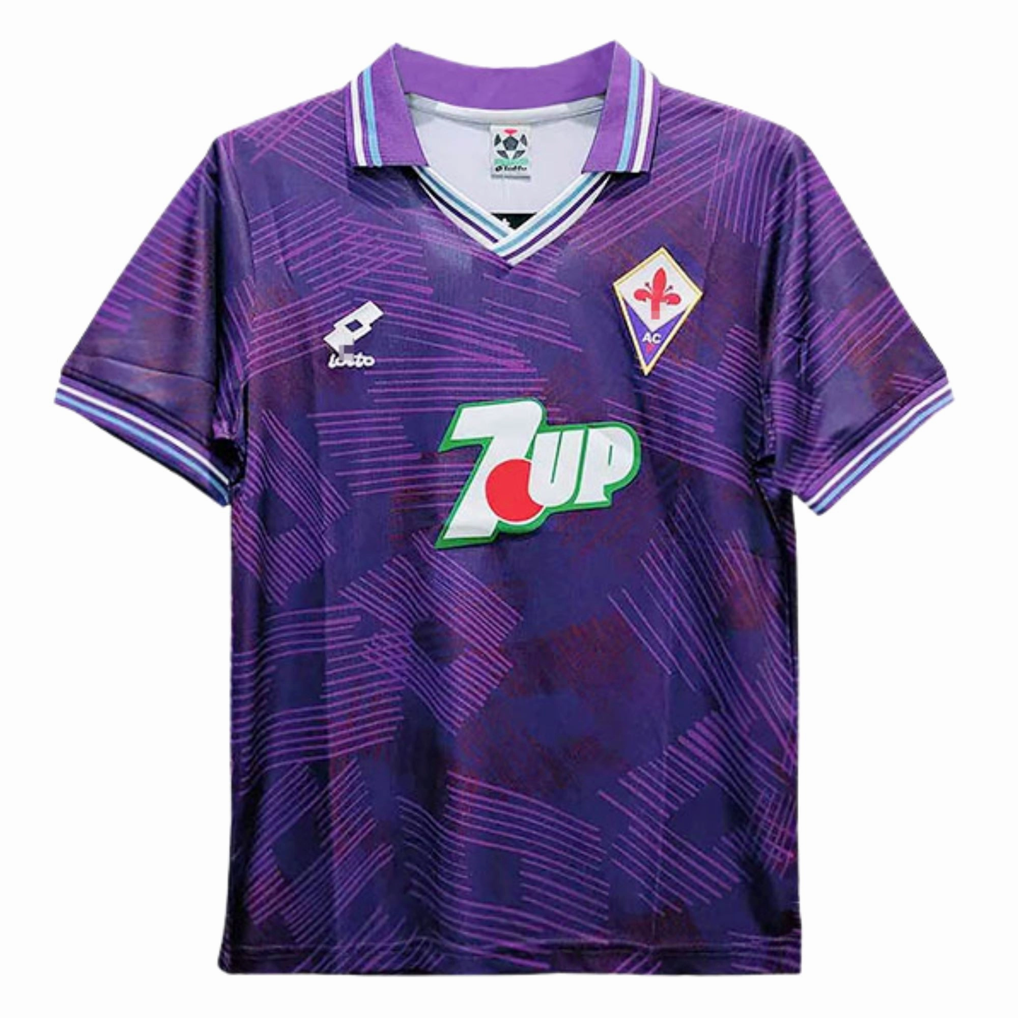 1992/93 Fiorentina Home Jersey Ultra Soft Texture