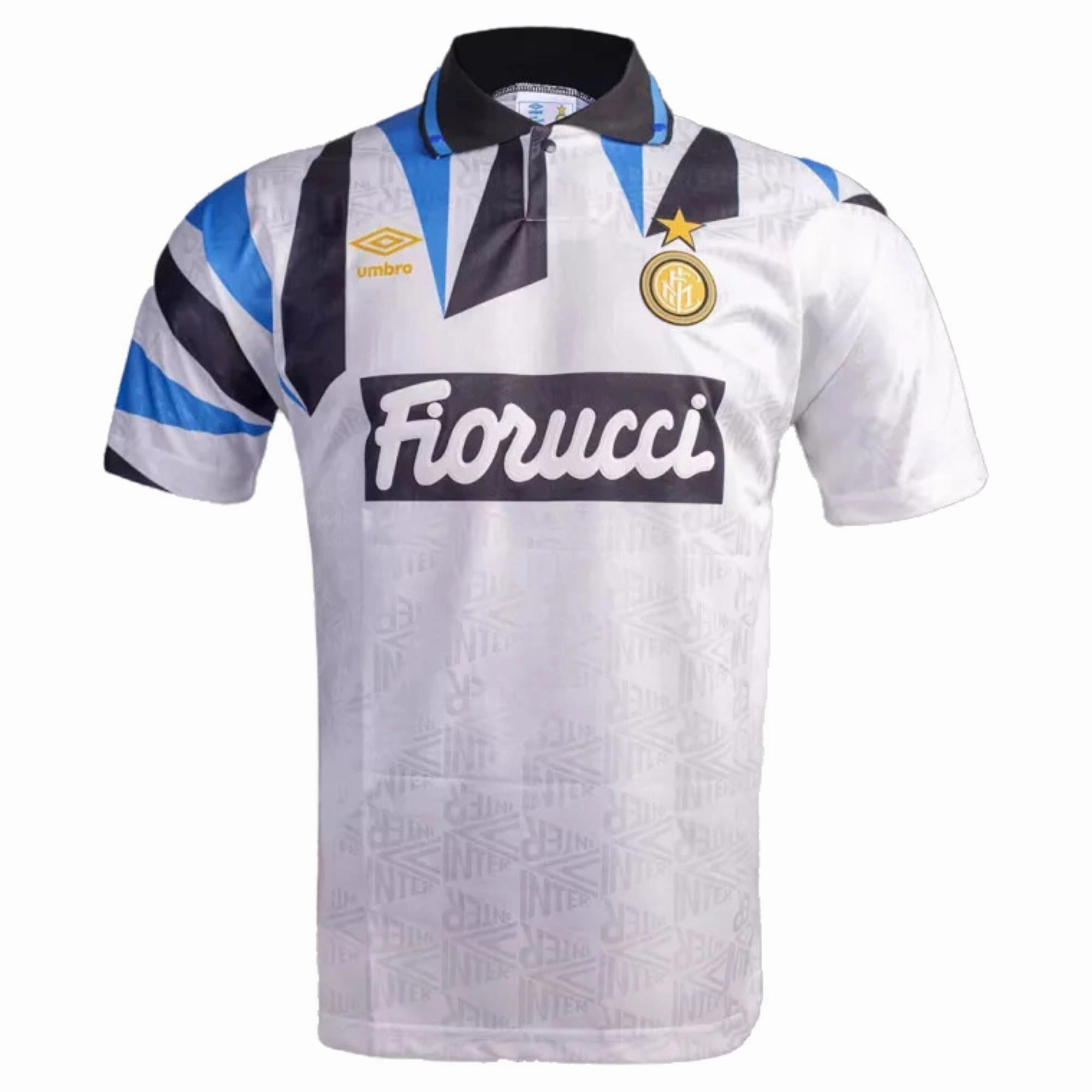 Relaxed Silhouette 1992/93 Inter Milan Away Jersey