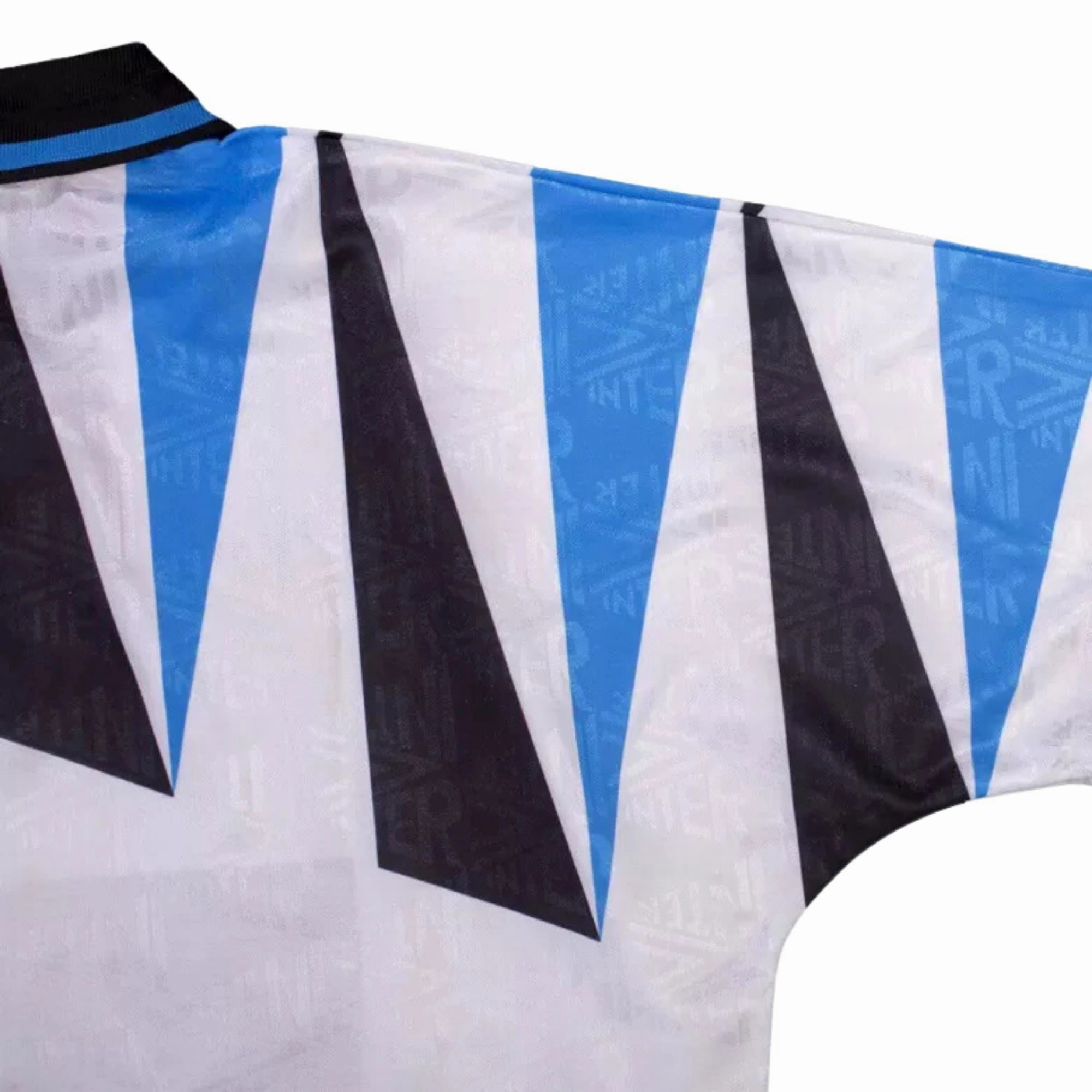 Moisture Control Lining Breathable Design 1992/93 Inter Milan Away Jersey
