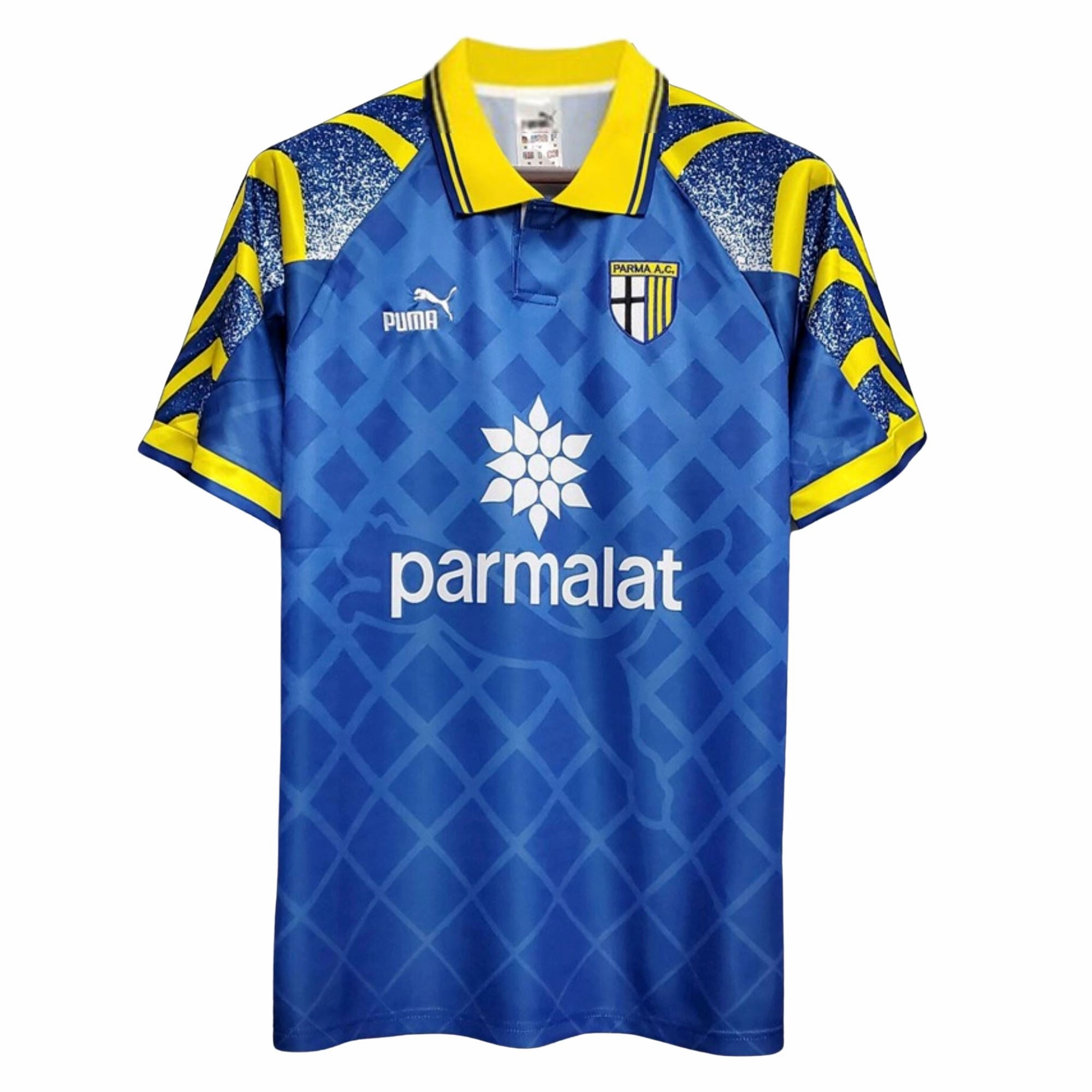 Unisex Apparel Stretchable Knit Material 1995/97 Parma Away Jersey