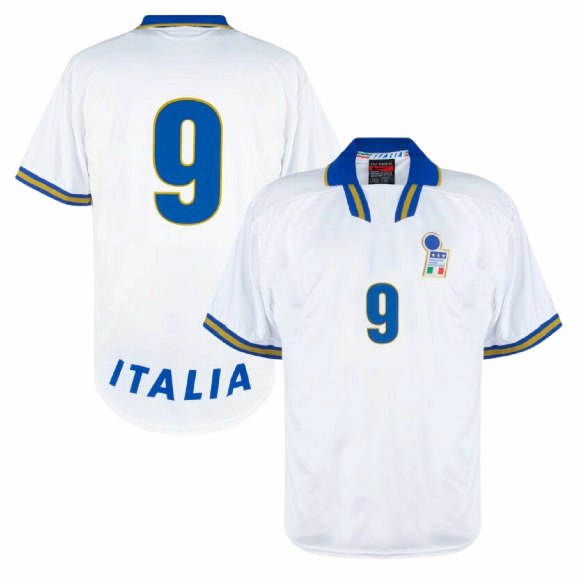 1996/97 Italy Away Jersey Temperature Regulating Material