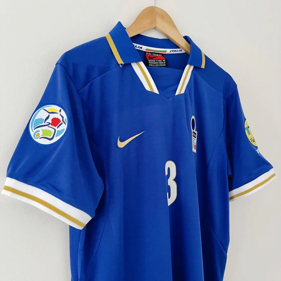 1996/97 Italy Home Jersey Soft Brushed Interior