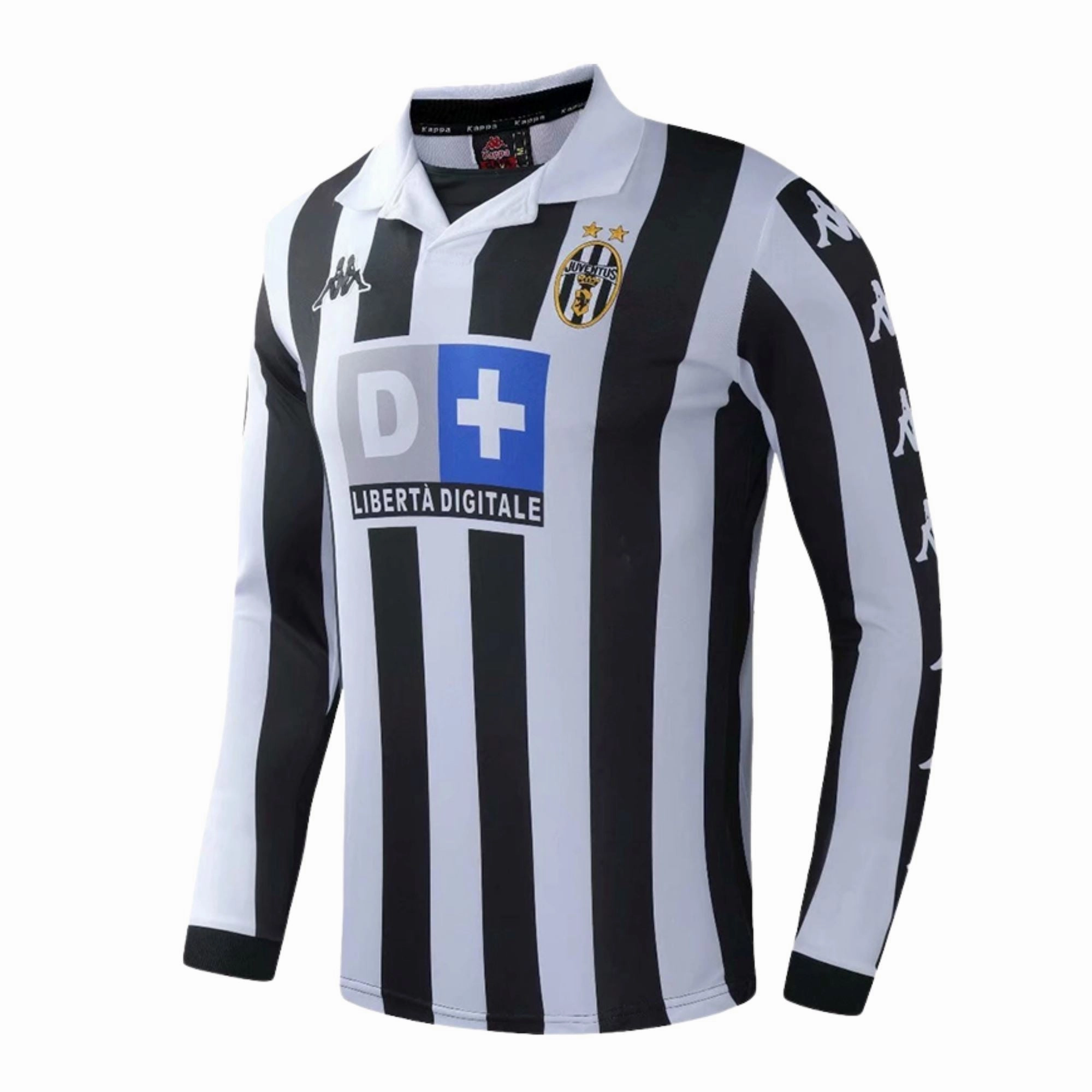 Stretch Trim 1999/2000 Juventus Home Jersey Long Sleeve