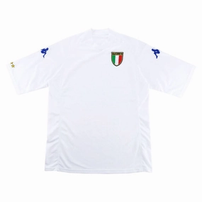 Sweat Resistant Finish Reflective Safety Details 2000/01 Italy Away Jersey