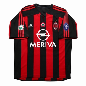 Relaxed Performance 2003/04 AC Milan Home Jersey