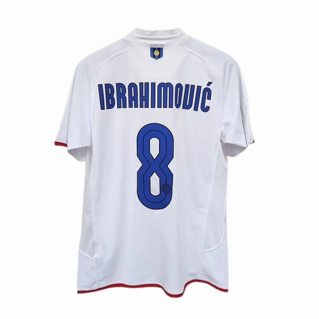 Wicking Performance Fabric Raglan Sleeve 2007/08 Inter Milan Centenary Away Jersey