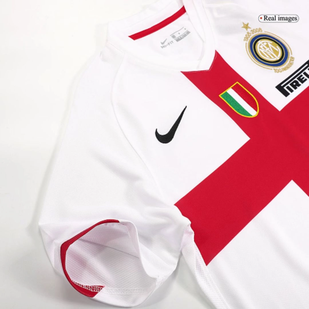 Lightweight Thermal Regulation Athletic gear 2007/08 Inter Milan Centenary Away Jersey