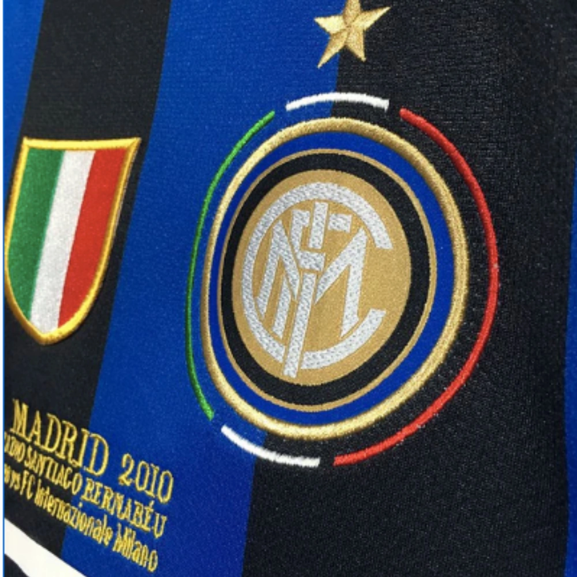 2009/10 Inter Home Jersey - Euro Final Kit Quick Fit Quick Adapt Fibers