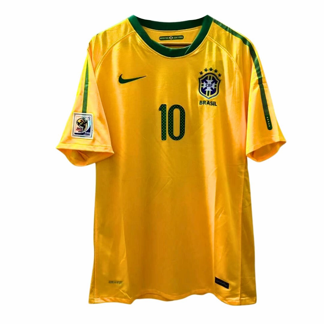 Odor Control Technology 2010 Brazil Home Jersey Kaka 10