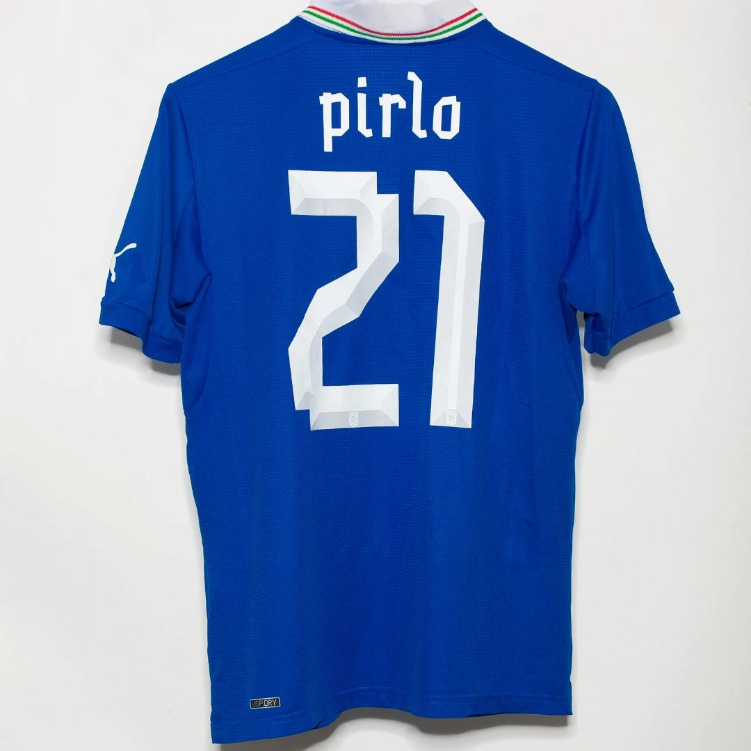 Durable Wicking Channels 2012 Italy Home Jersey