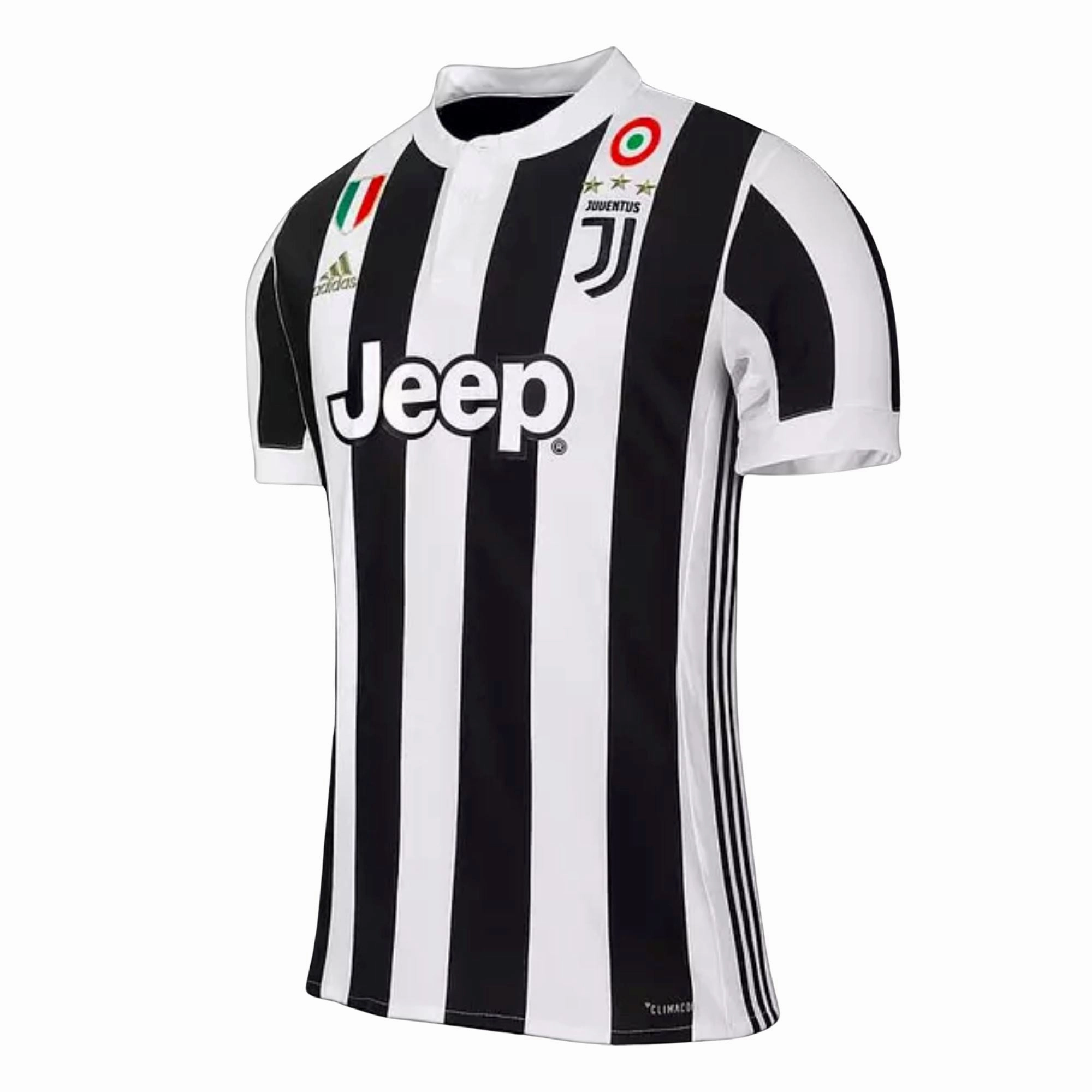 Biodegradable Synthetic Fibers High Performance 2017/18 Juventus UEFA Champions League Jersey