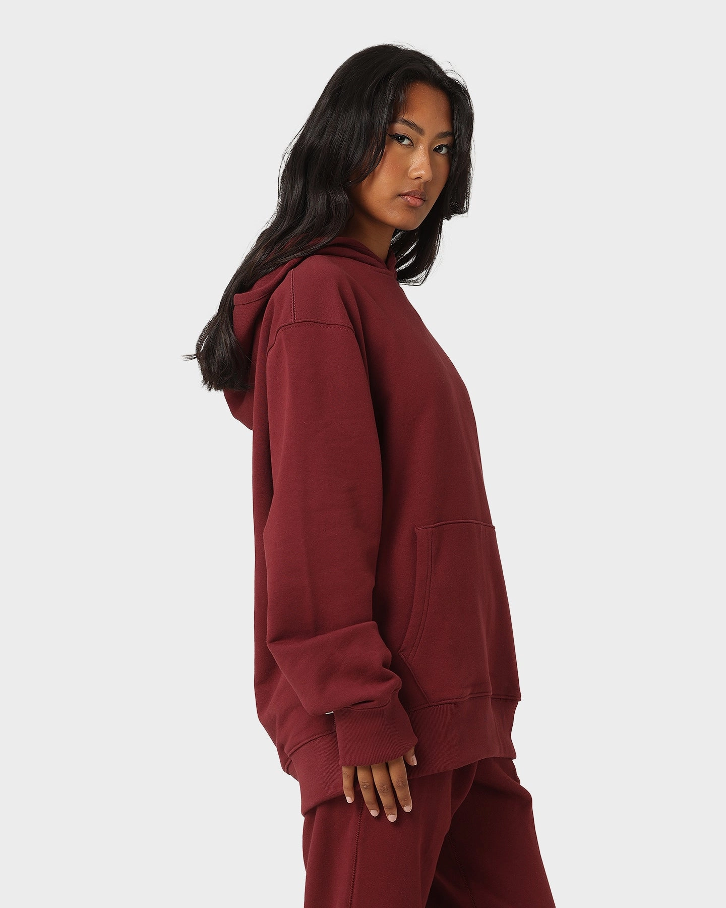 Easy Protection Travel-Ready Gear Adidas C French Terry Hoodie Shadow Red