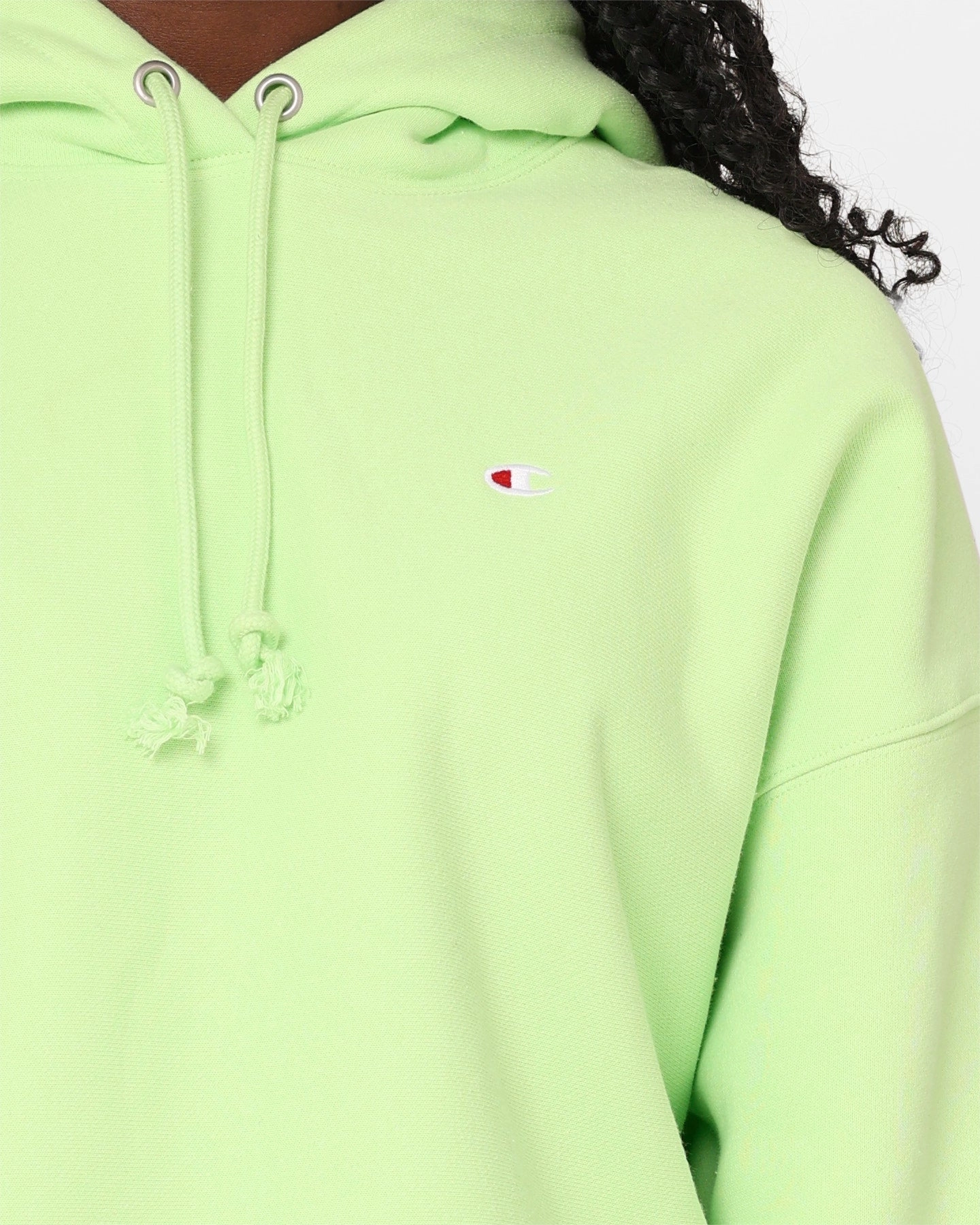 Champion Women's Reverse Weave Level Up Hoodie Coco Palm Versatile Wear