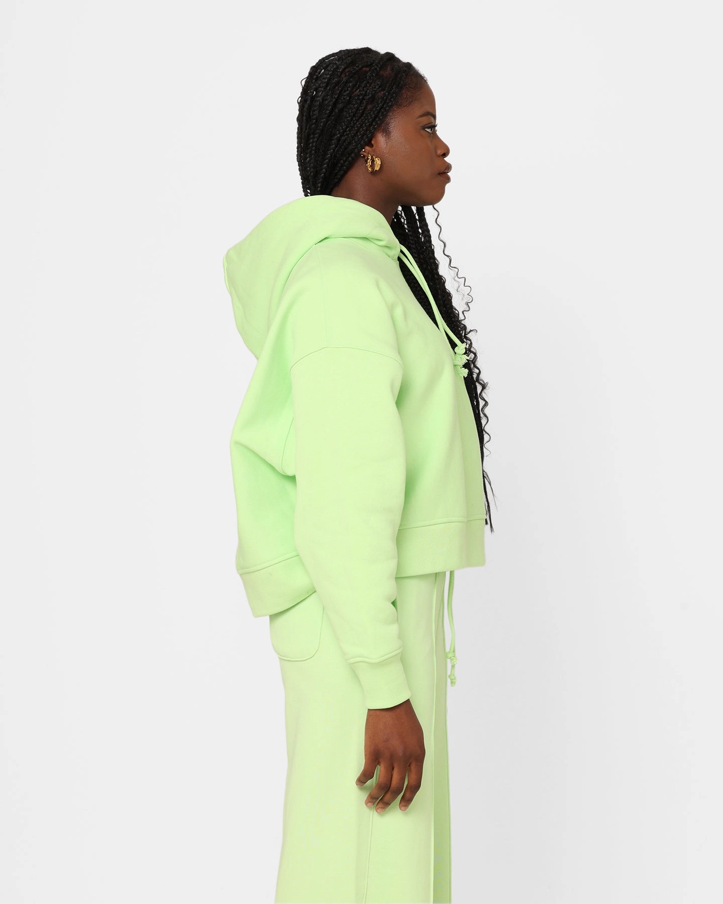 Champion Women's Reverse Weave Level Up Hoodie Coco Palm High-Performance Wear Taste