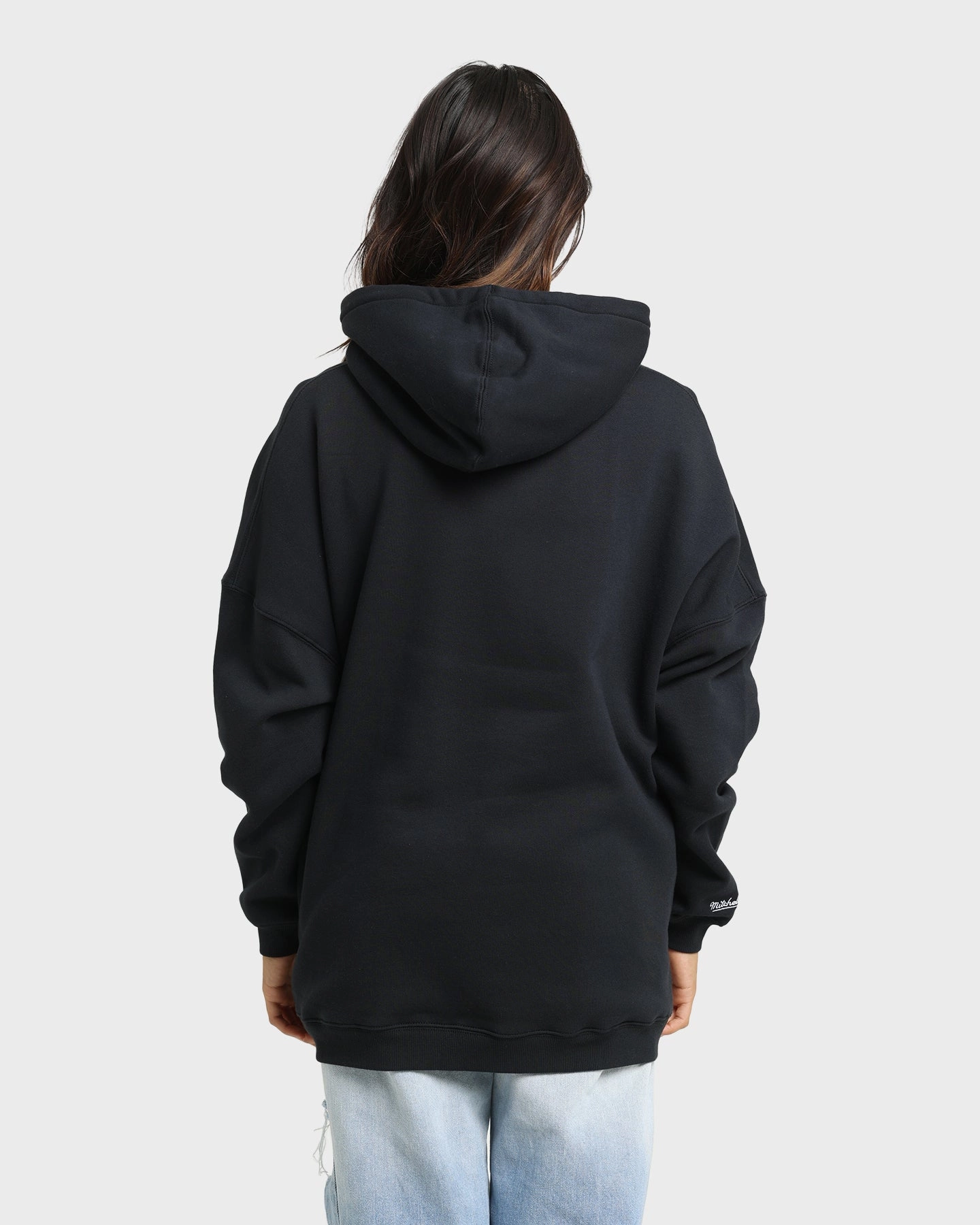 Magnet Mitchell & Ness Los Angeles Lakers XL Invert Arch Vintage Hoodie Faded Black