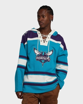 Articulated Sleeves Light Reflective 47 Brand Charlotte Hornets Superior Lacer Hoodie Neptune