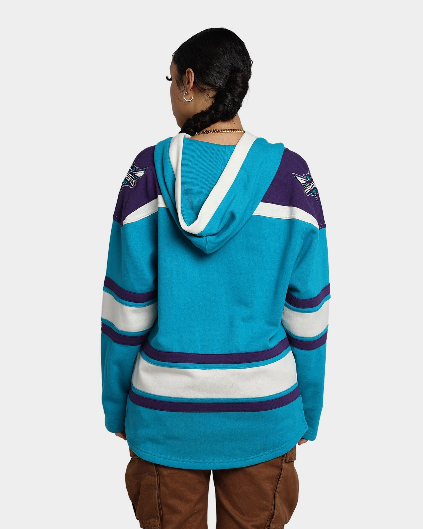 window - shopping bike tour 47 Brand Charlotte Hornets Superior Lacer Hoodie Neptune