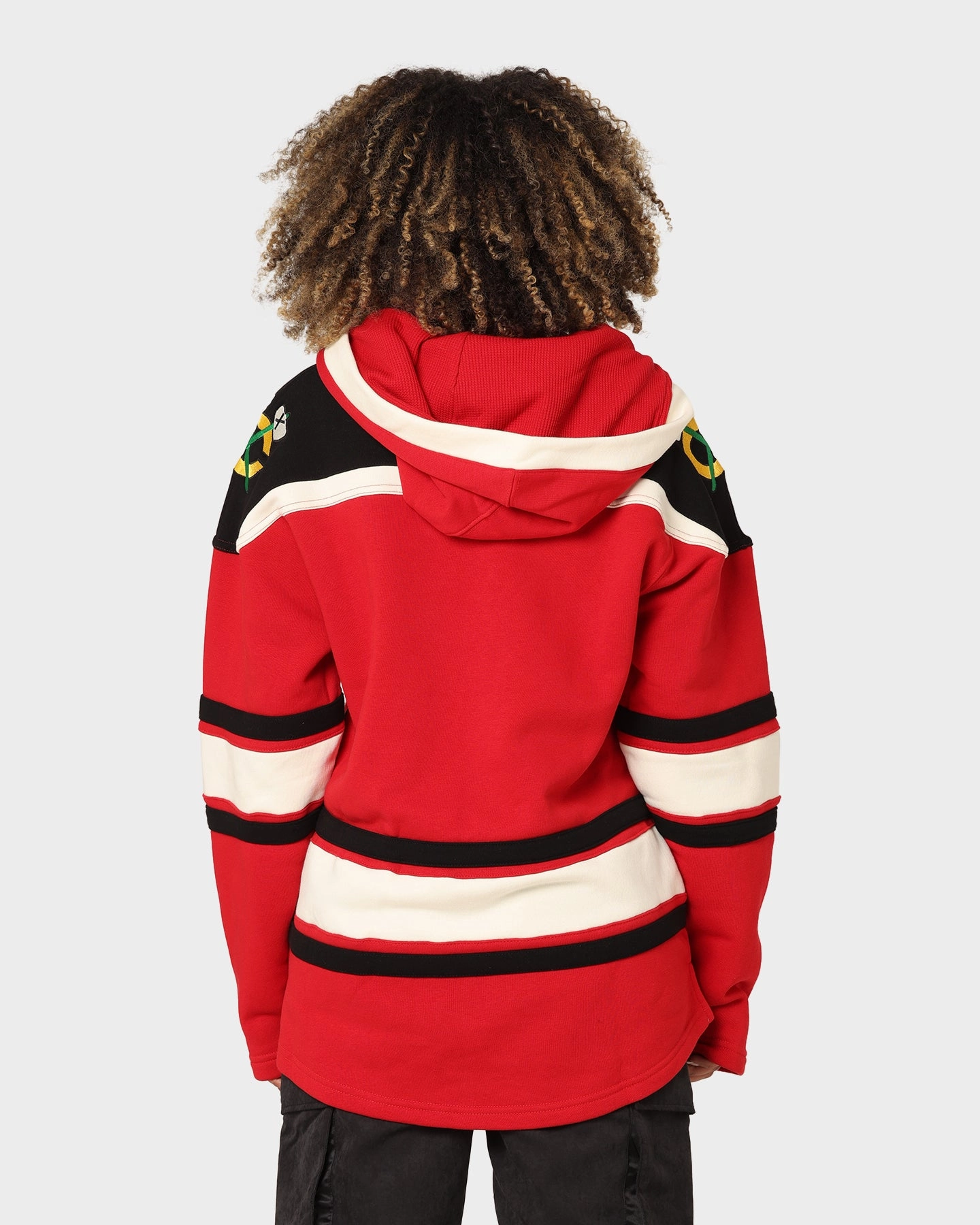 47 Brand Chicago Blackhawks Superior Lacer Hoodie Red Free Motion Design