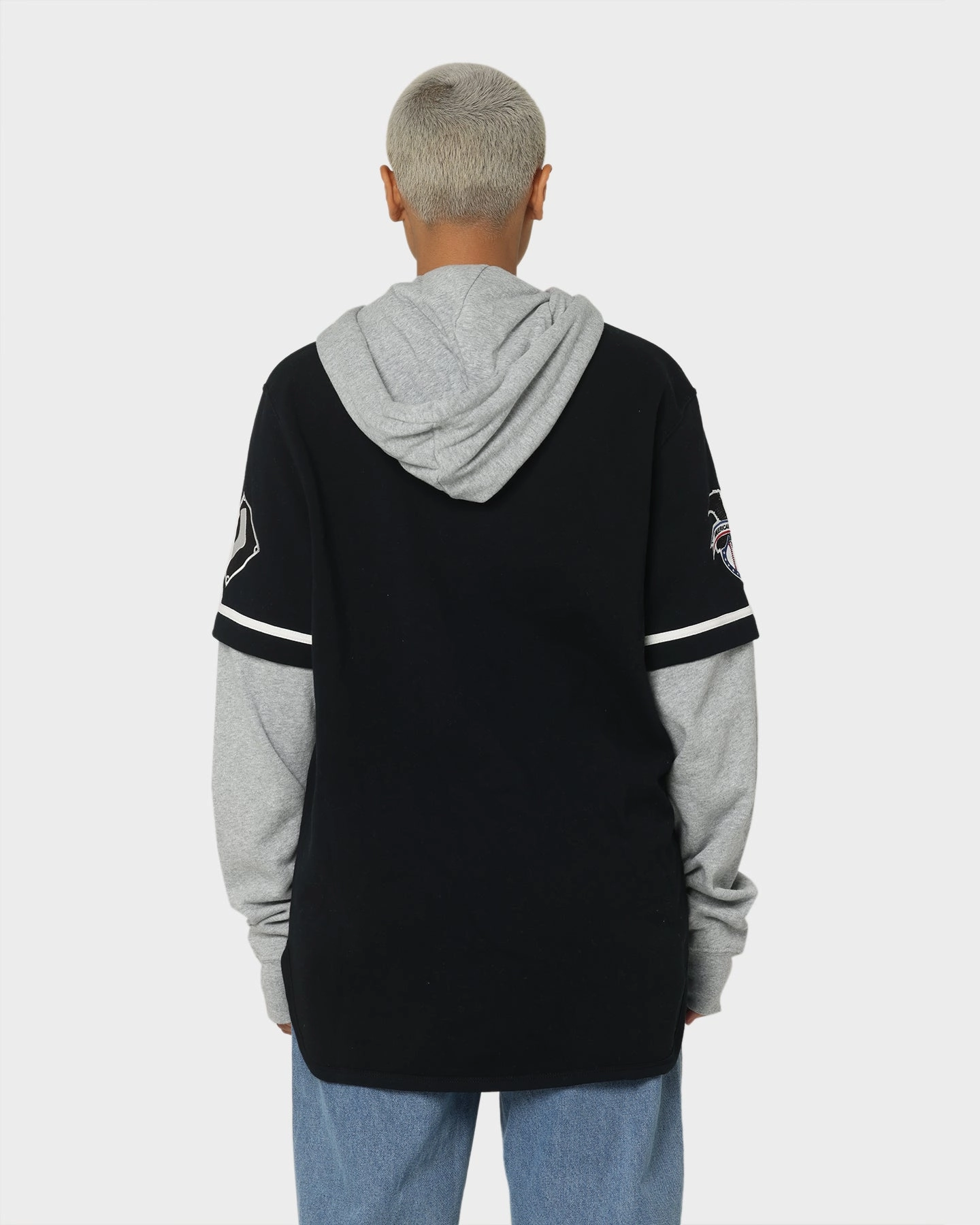 47 Brand Chicago White Sox Shortstop Hoodie Jet Black Multi Pocket