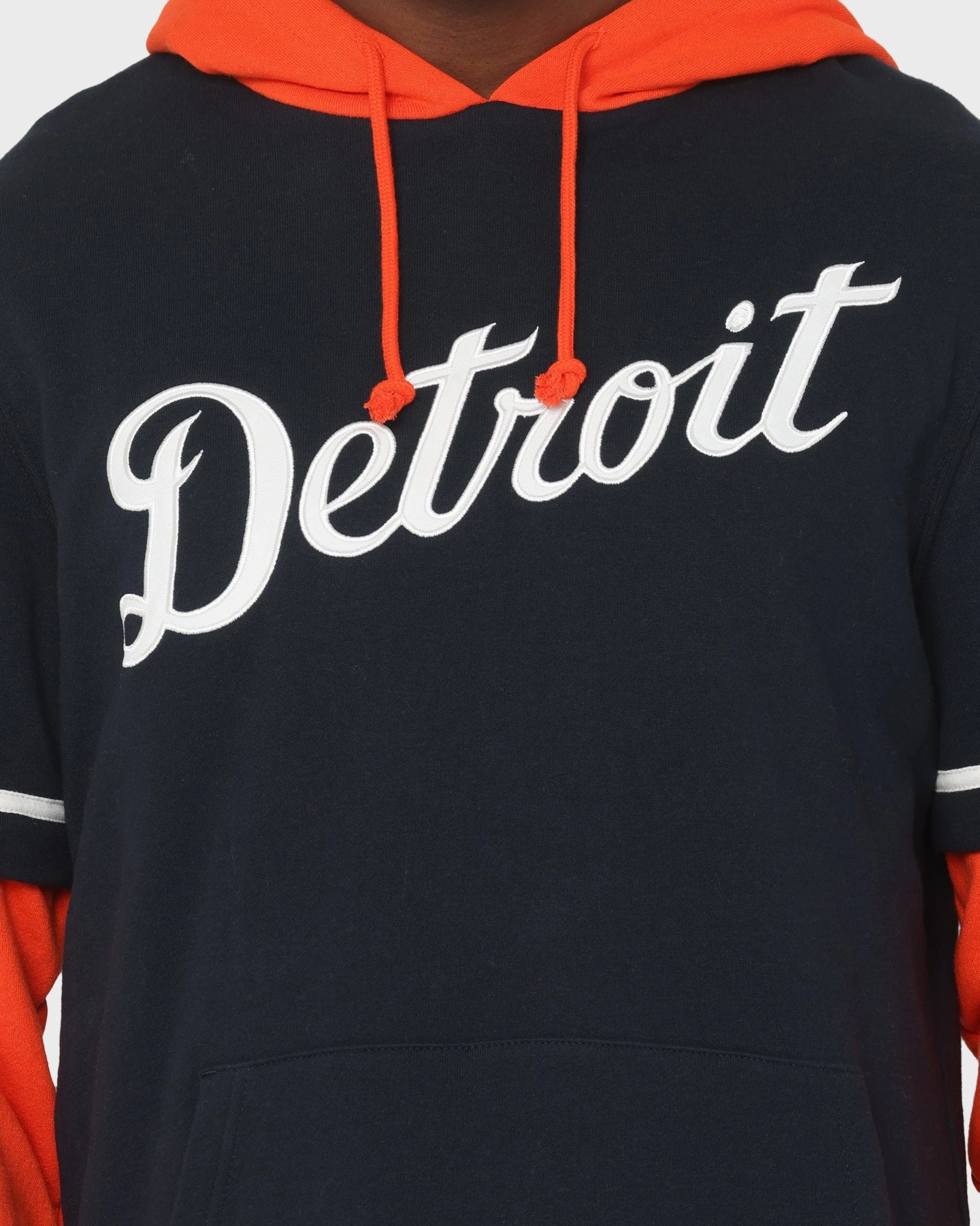 Eco Friendly Insulation Tights 47 Brand Detroit Tigers Shortstop Hoodie Fall Navy