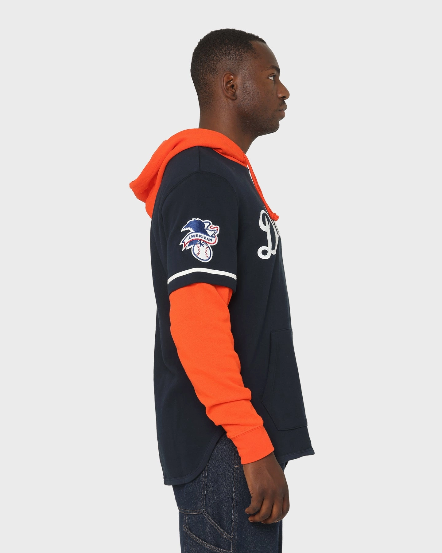 47 Brand Detroit Tigers Shortstop Hoodie Fall Navy Operation