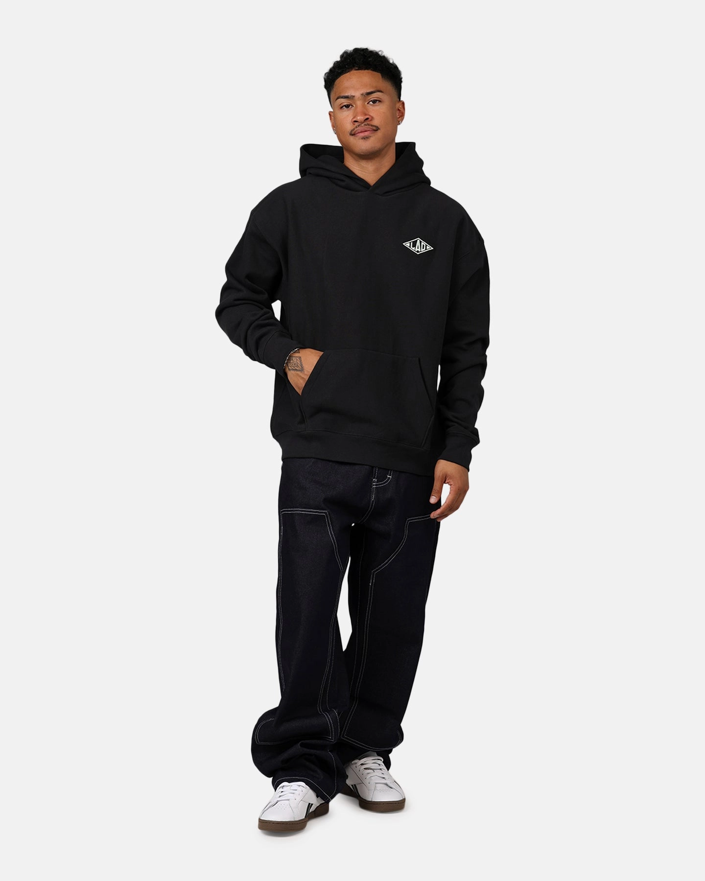 Certificate 47 Brand Los Angeles Dodgers 'MLB Trophy Case' Premium Hoodie Black