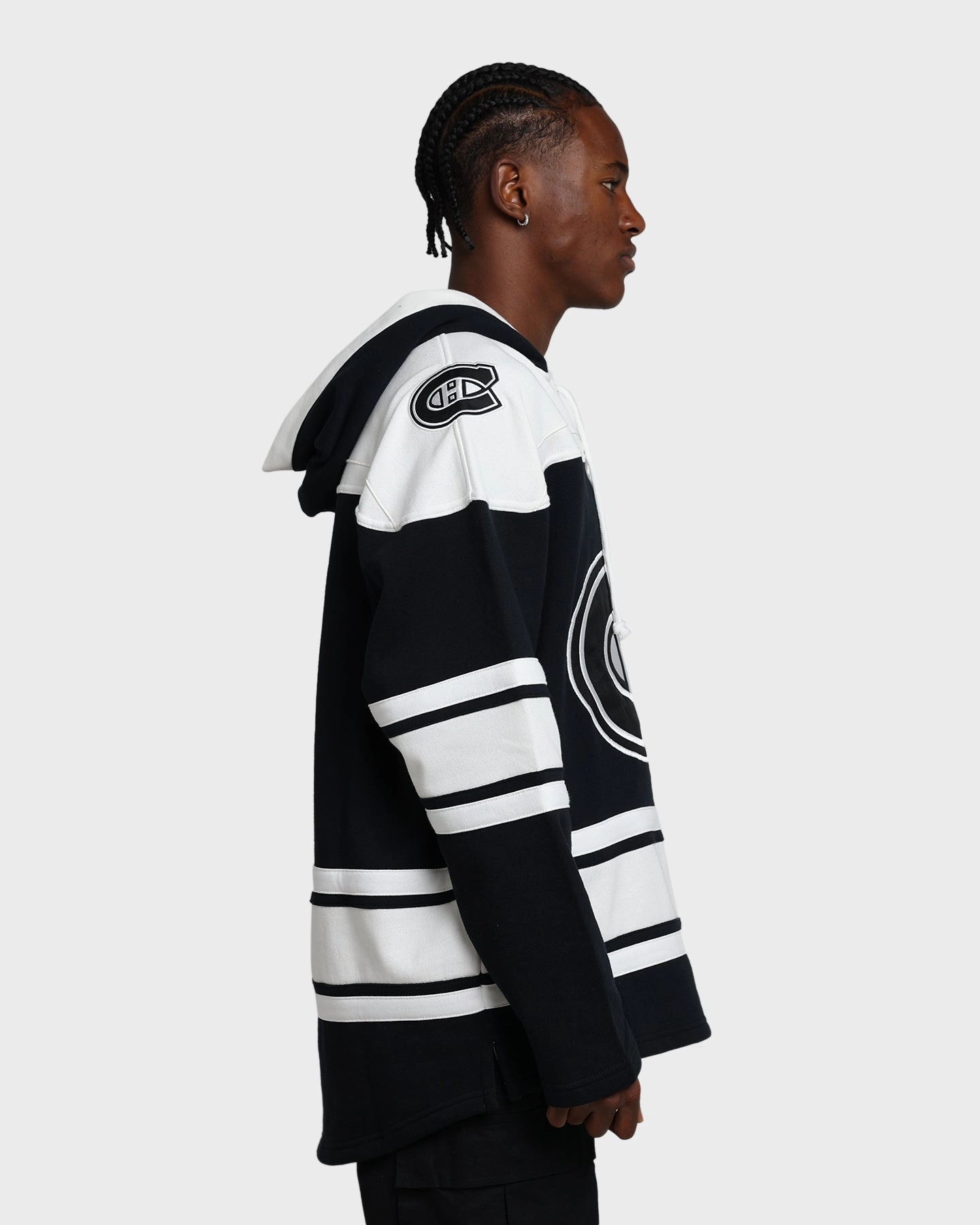 Aid 47 Brand Montreal Canadiens Superior Lacer Hoodie Jet Black