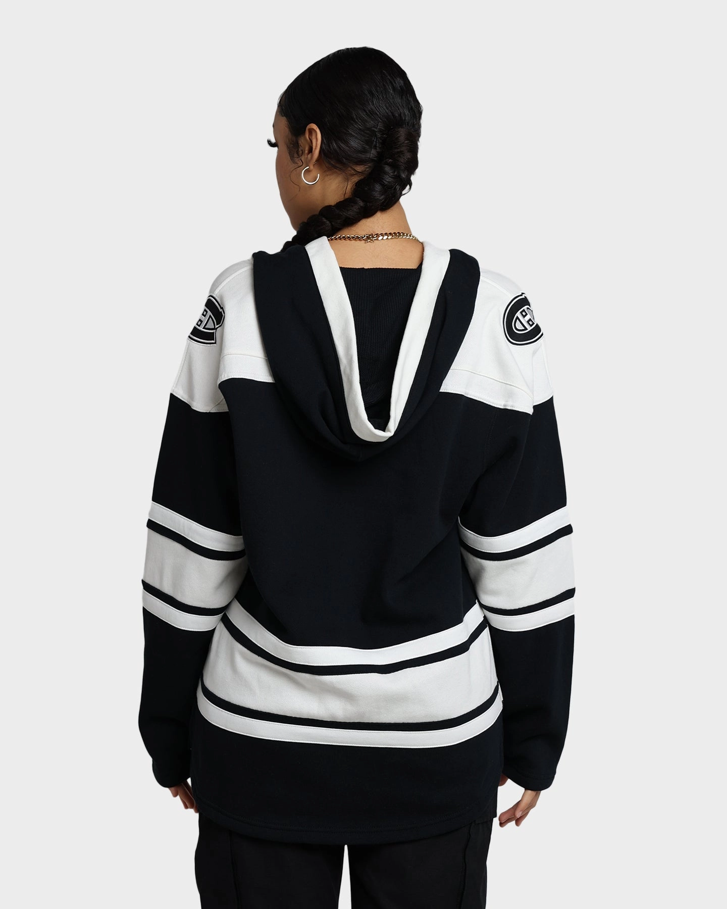 SeamSealed Construction Seam Sealed Construction 47 Brand Montreal Canadiens Superior Lacer Hoodie Jet Black