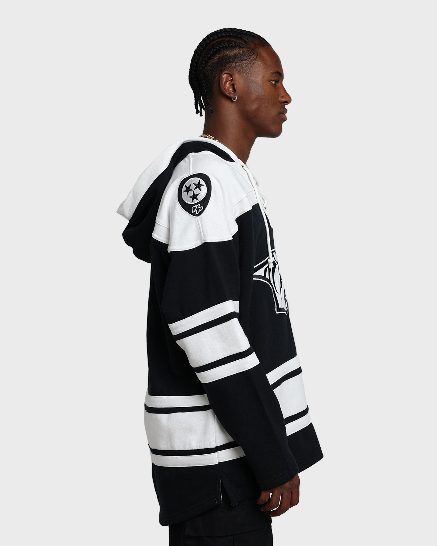 Lip-gloss 47 Brand Nashville Predators Superior Lacer Hoodie Jet Black