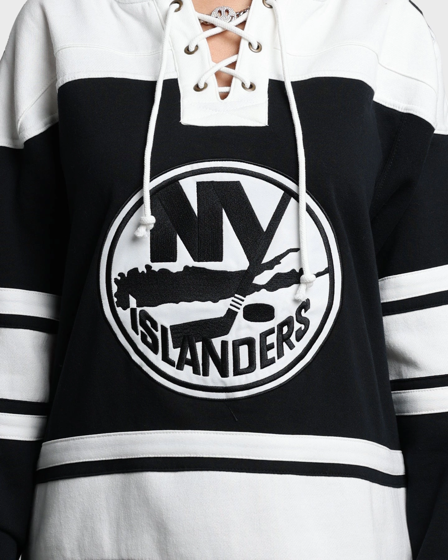 starlight Outdoor Adventure Gear 47 Brand New York Islanders Superior Lacer Hoodie Jet Black