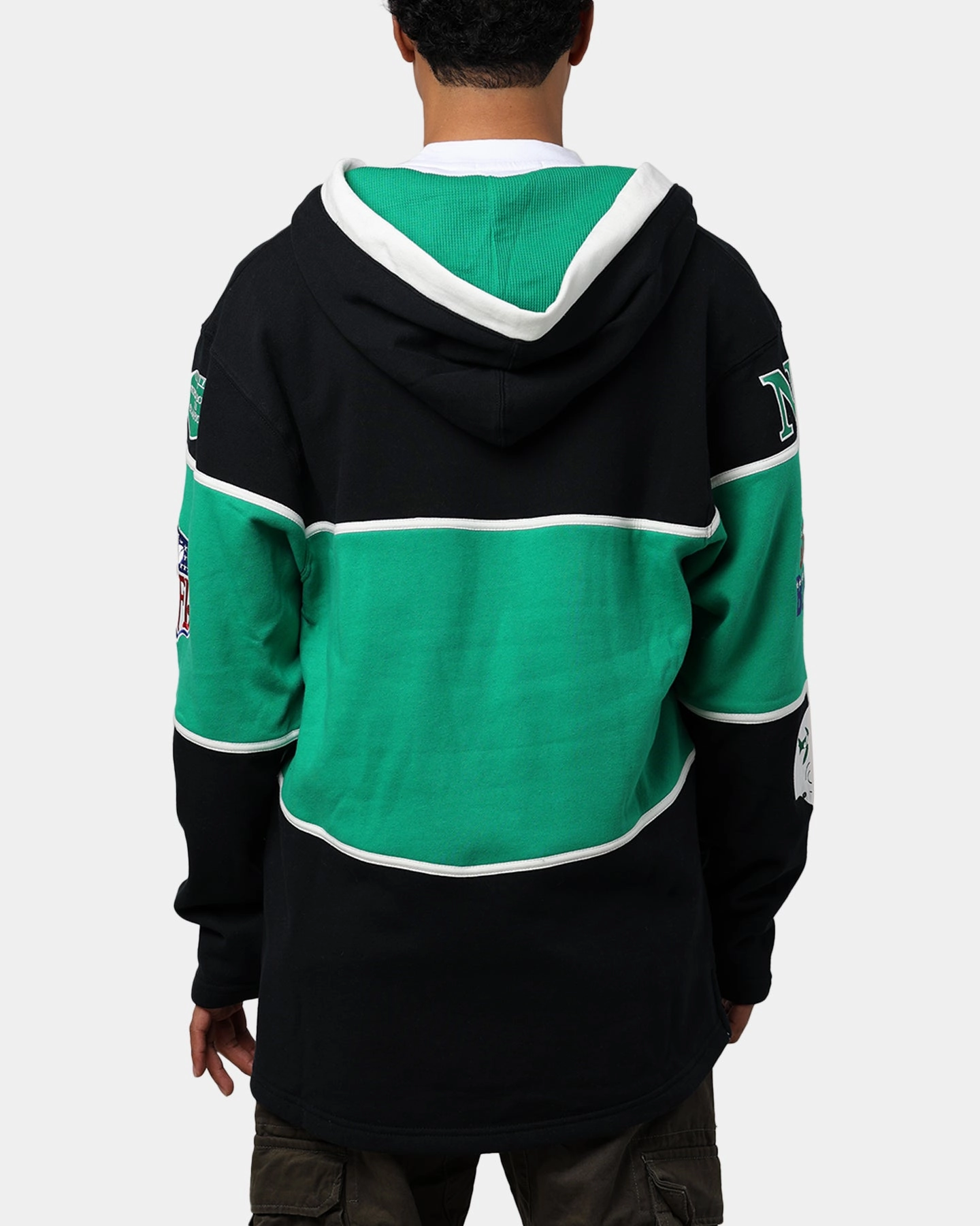 47 Brand New York Jets Super Bowl Gridiron Lacer Hoodie Jet Black Inspire