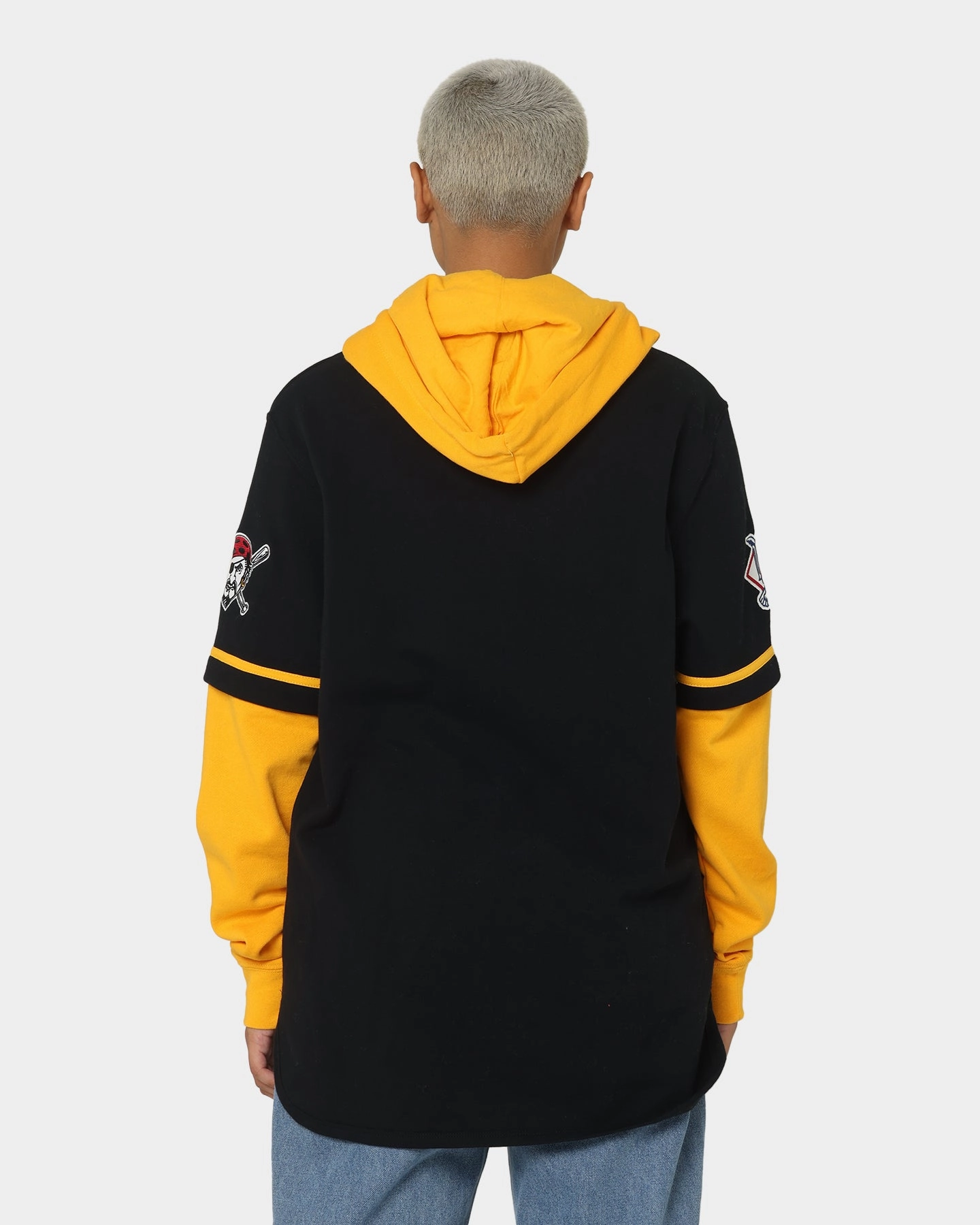 47 Brand Pittsburg Pirates Shortstop Hoodie Jet Black sailors sunny - day look