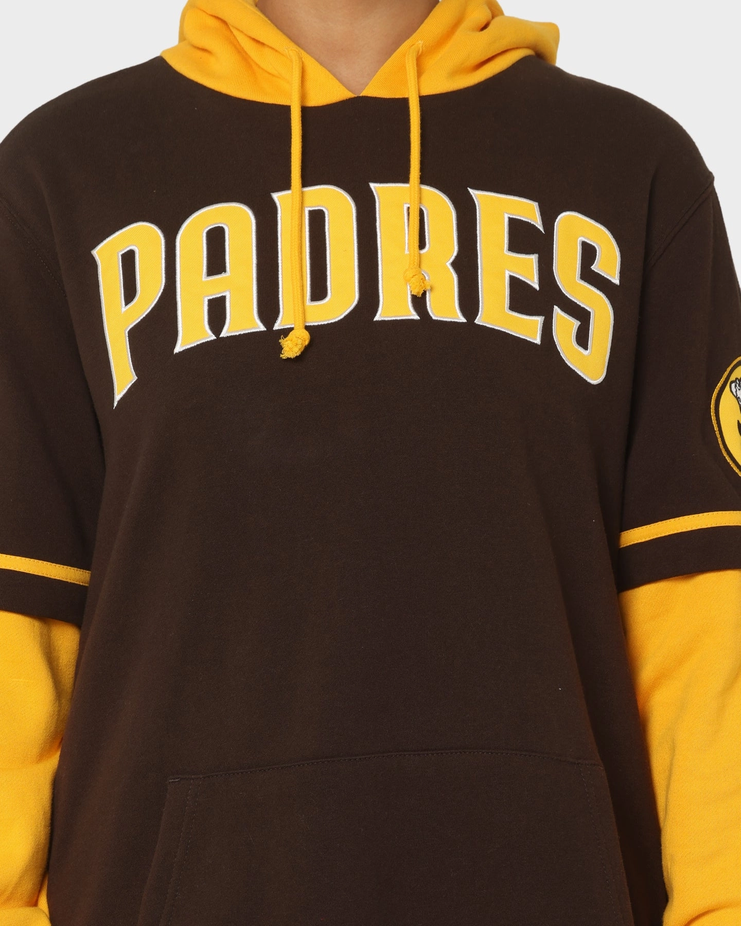 Survive 47 Brand San Diego Padres Shortstop Hoodie Brown