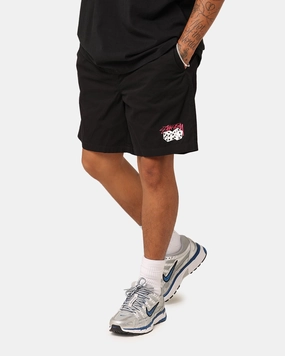 Stussy Designs Dice Beach Shorts Black Anti Static Technology
