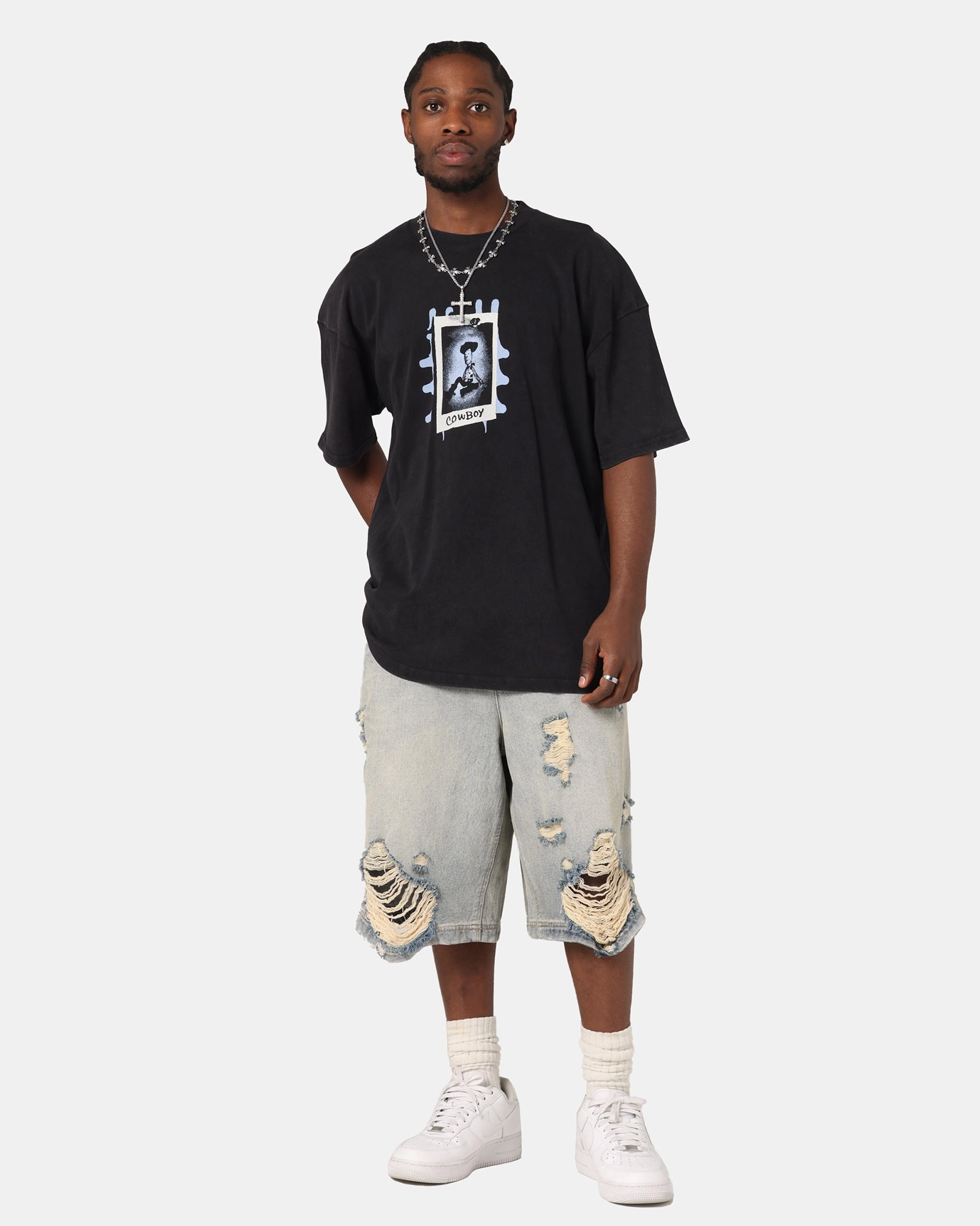 Comfy Top Soft & Smooth 73 Studio Disney Pixar Toy Story Woody Vintage T-Shirt Black Acidwash