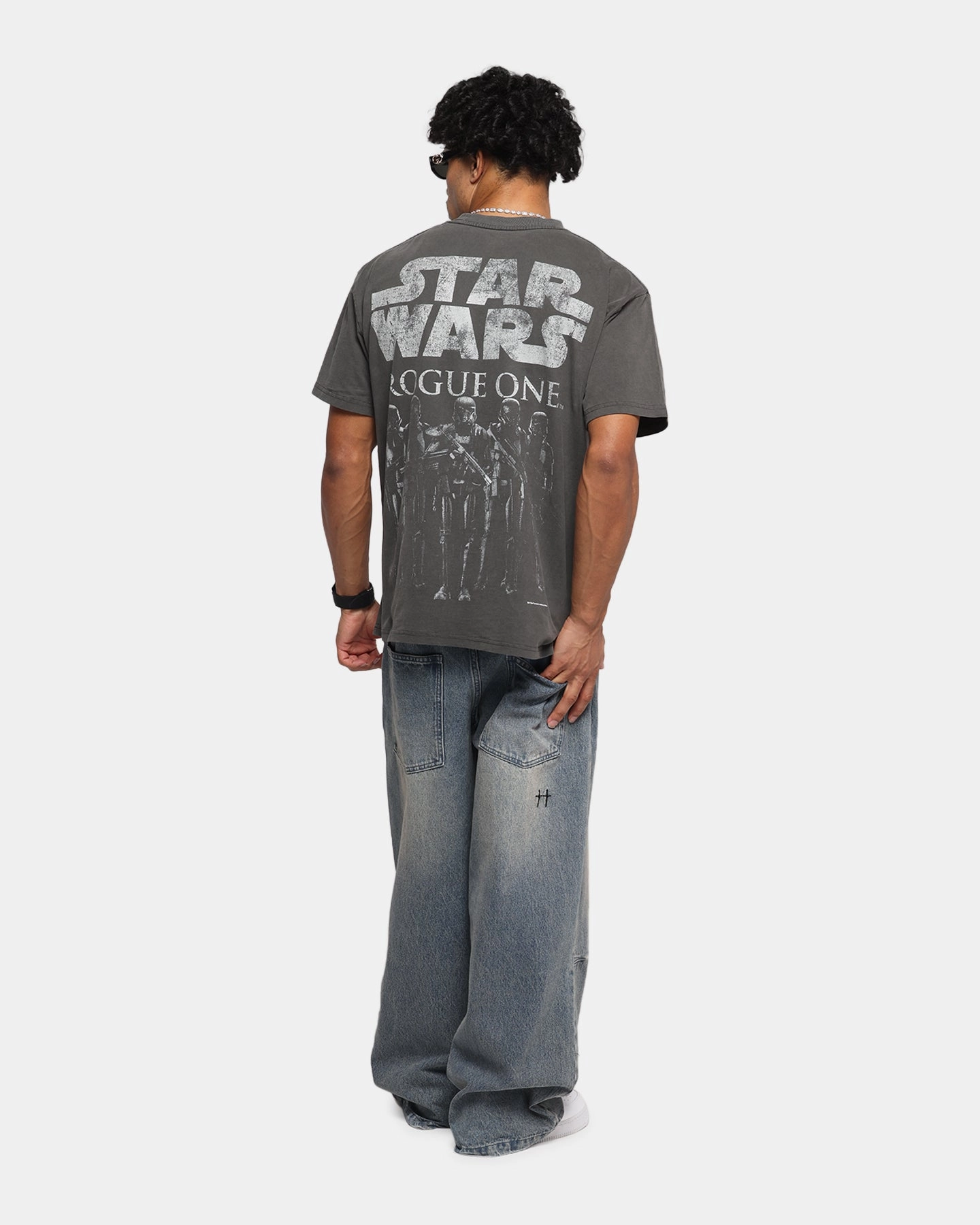 thermal 73 Studio Star Wars Death Trooper Vintage T-Shirt Black Wash