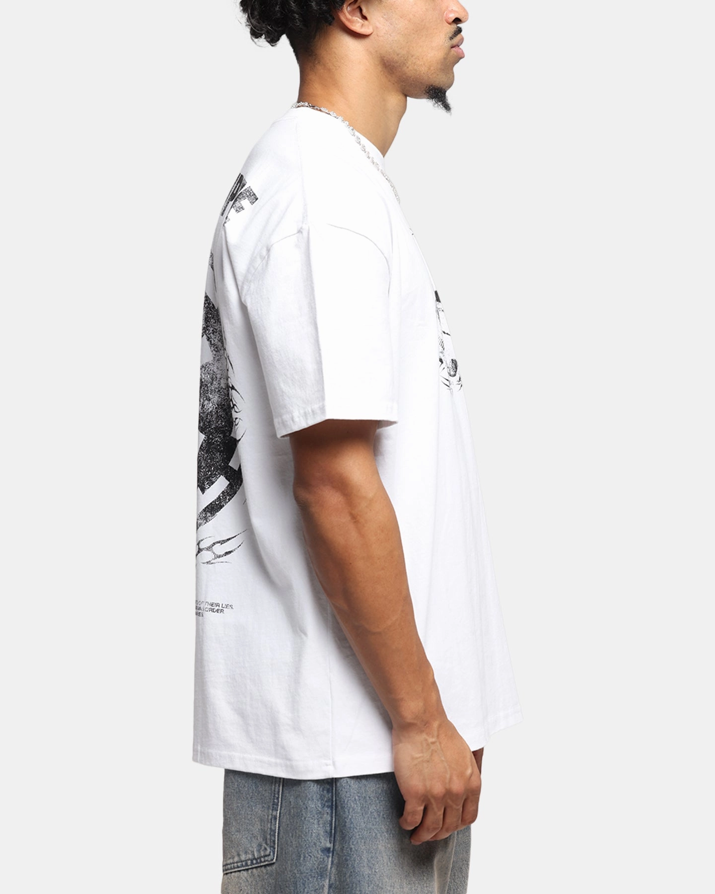 73 Studio Star Wars Join The Empire Vintage T-Shirt White Water Based Ink