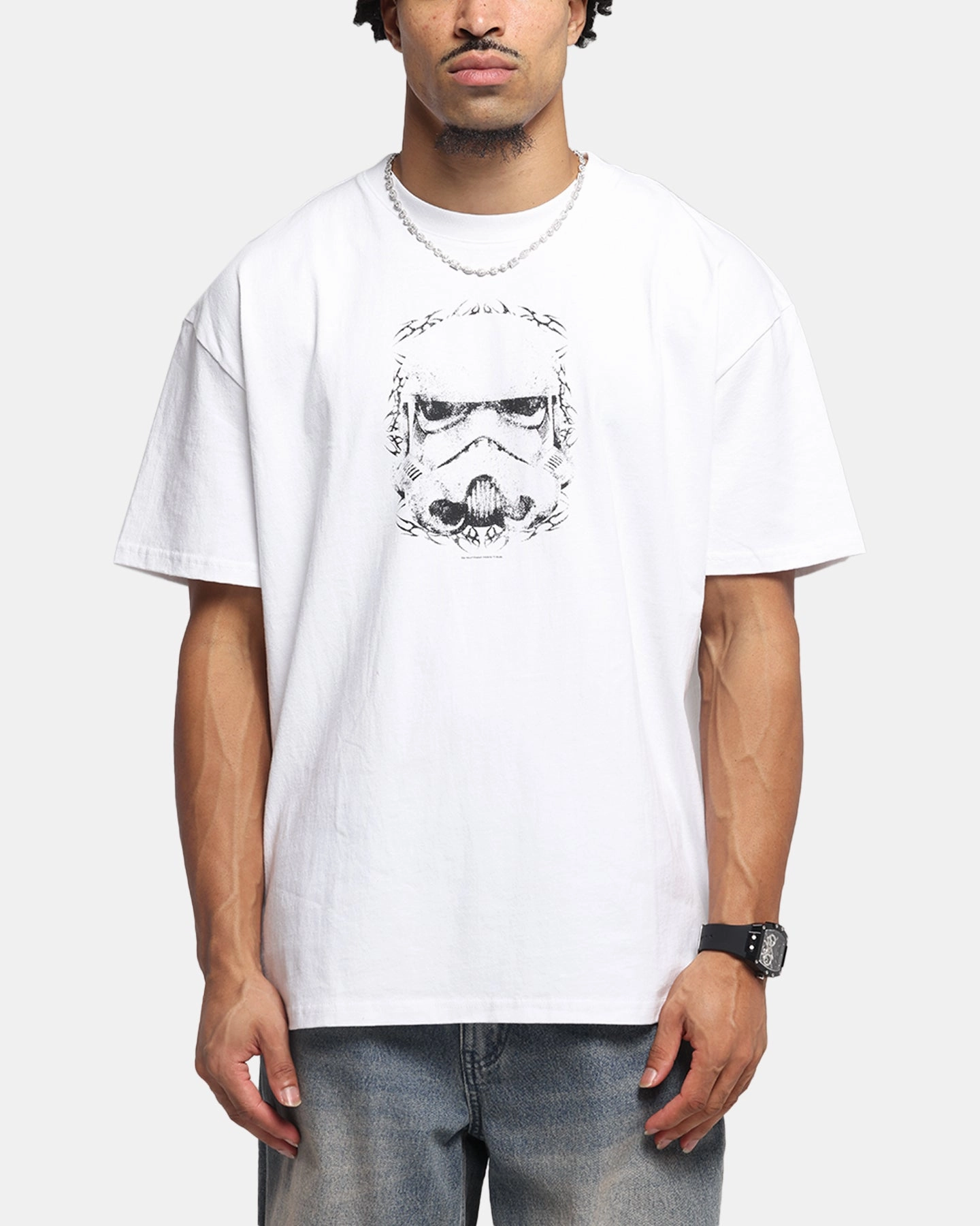 73 Studio Star Wars Join The Empire Vintage T-Shirt White Eco Friendly Production UV Protection