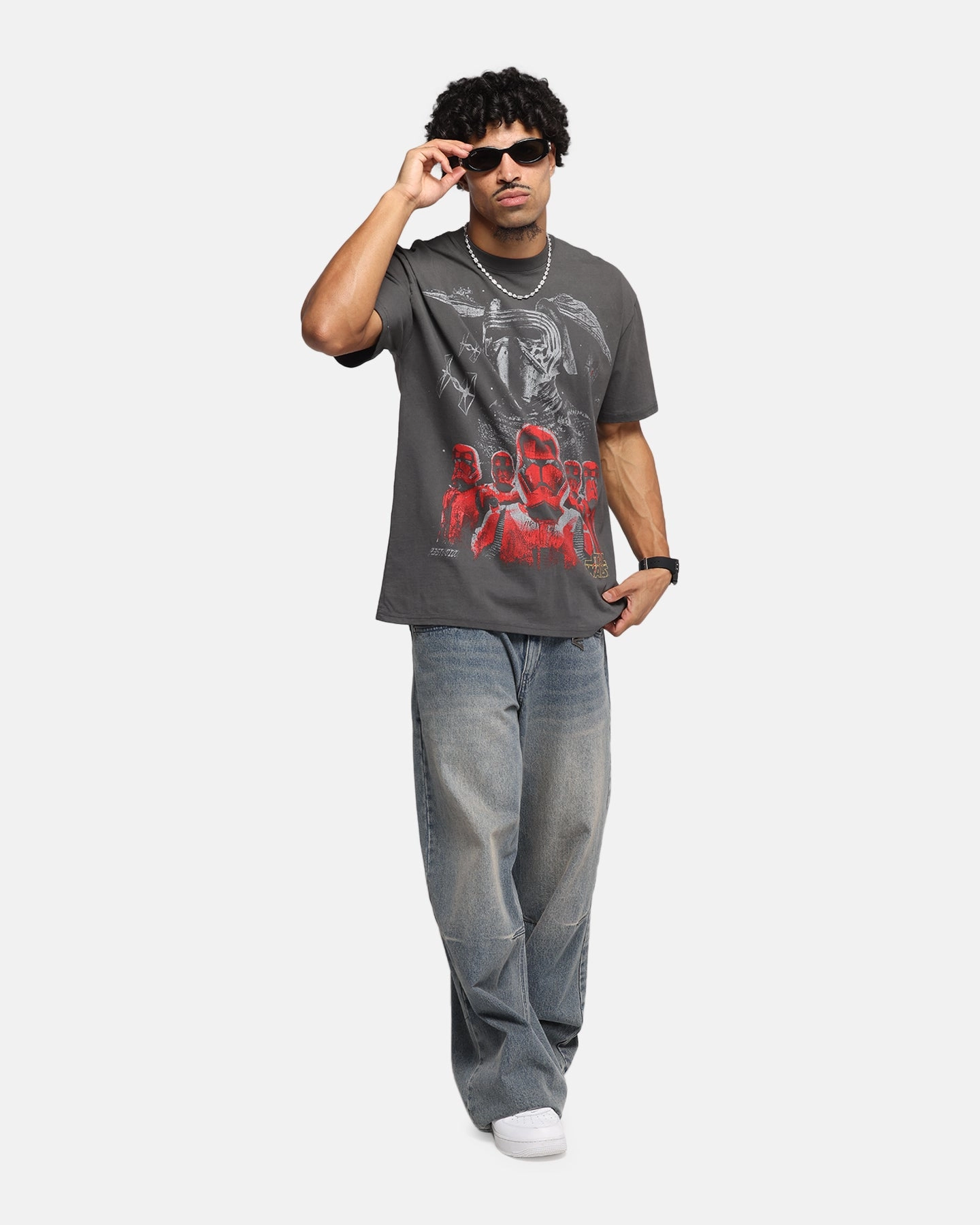 Relaxed Vibe 73 Studio Star Wars Order 66 Vintage T-Shirt Black Wash