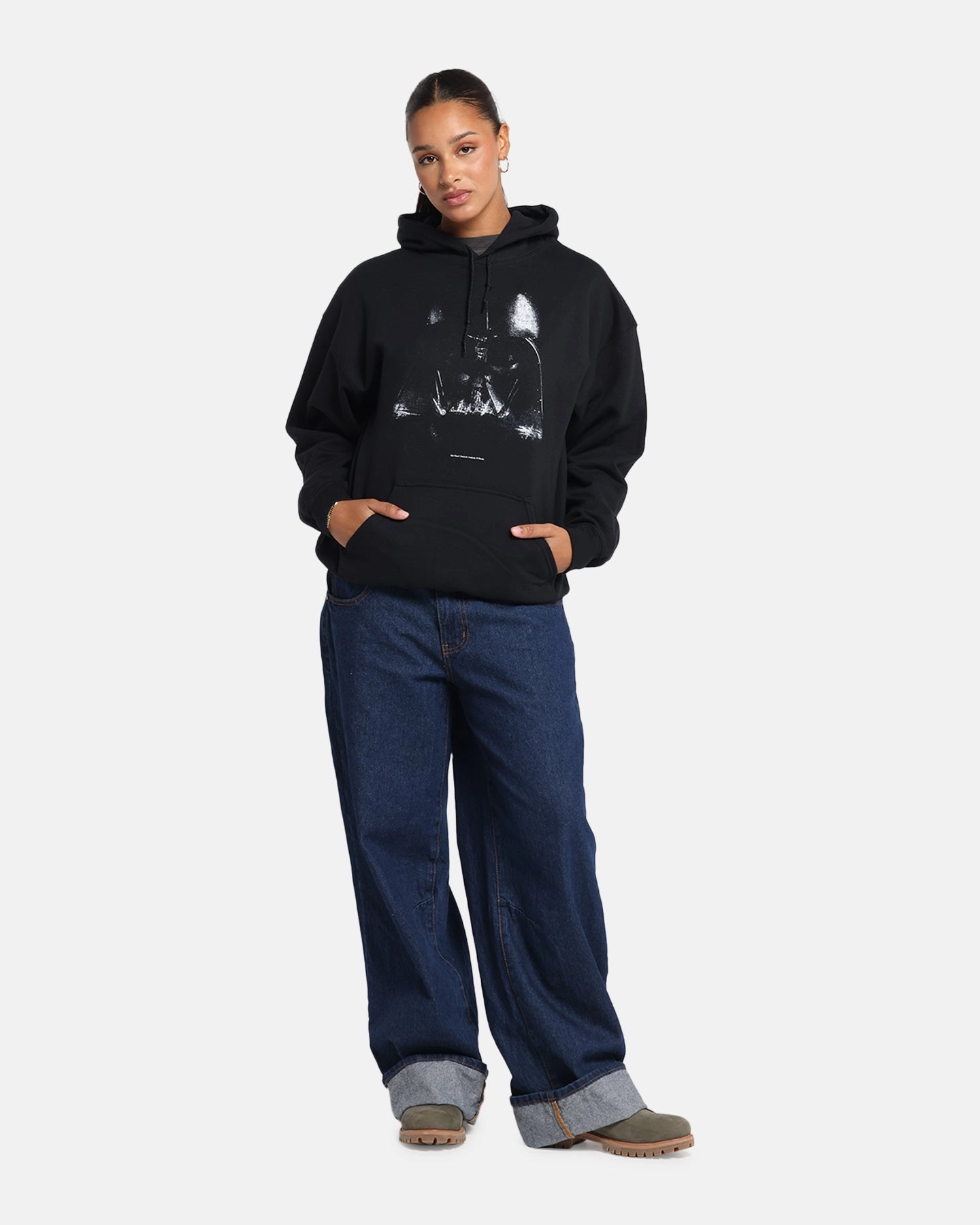 73 Studio Star Wars Vader Premium Hoodie Black Fashion Vibe