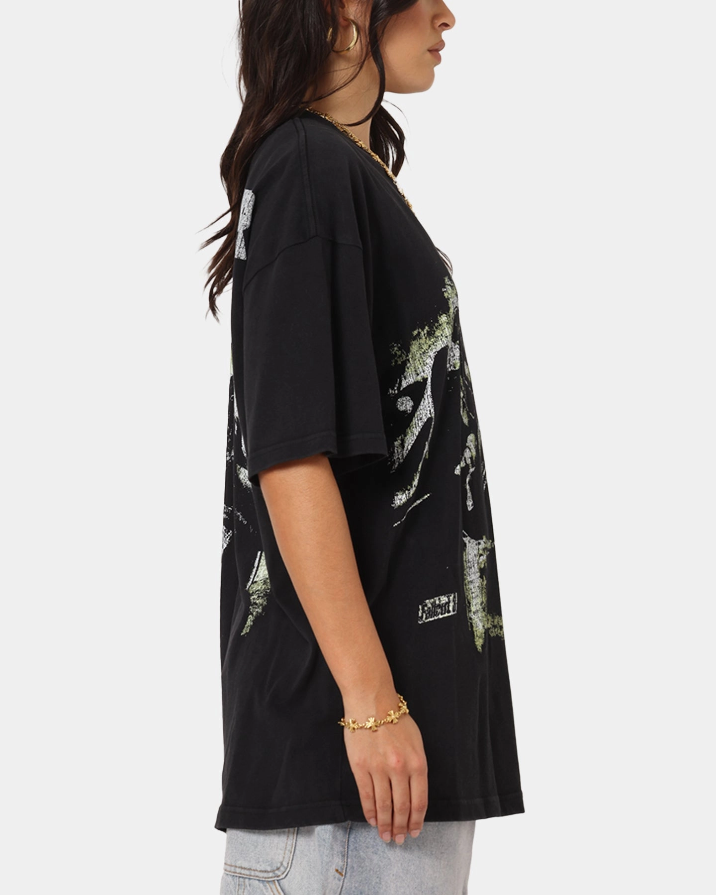 Lightweight Look 73 Studio X Fallout '08 Fallout 3 Vintage T-Shirt Black Acidwash