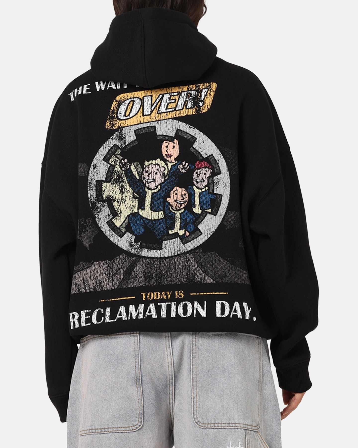 High Demand Pride wear 73 Studio X Fallout '76 Fallout Premium Hoodie Black