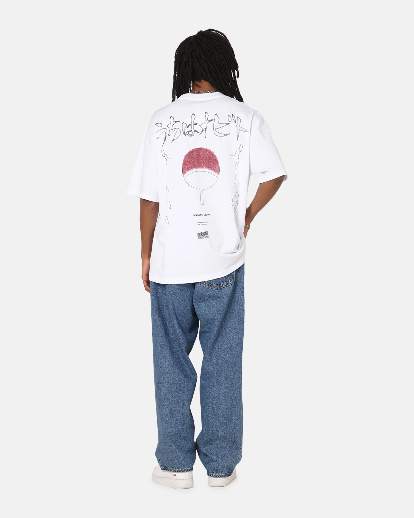 Casual Comfort Layer 73 Studio X Naruto Shippuden Obito Vintage T-Shirt White