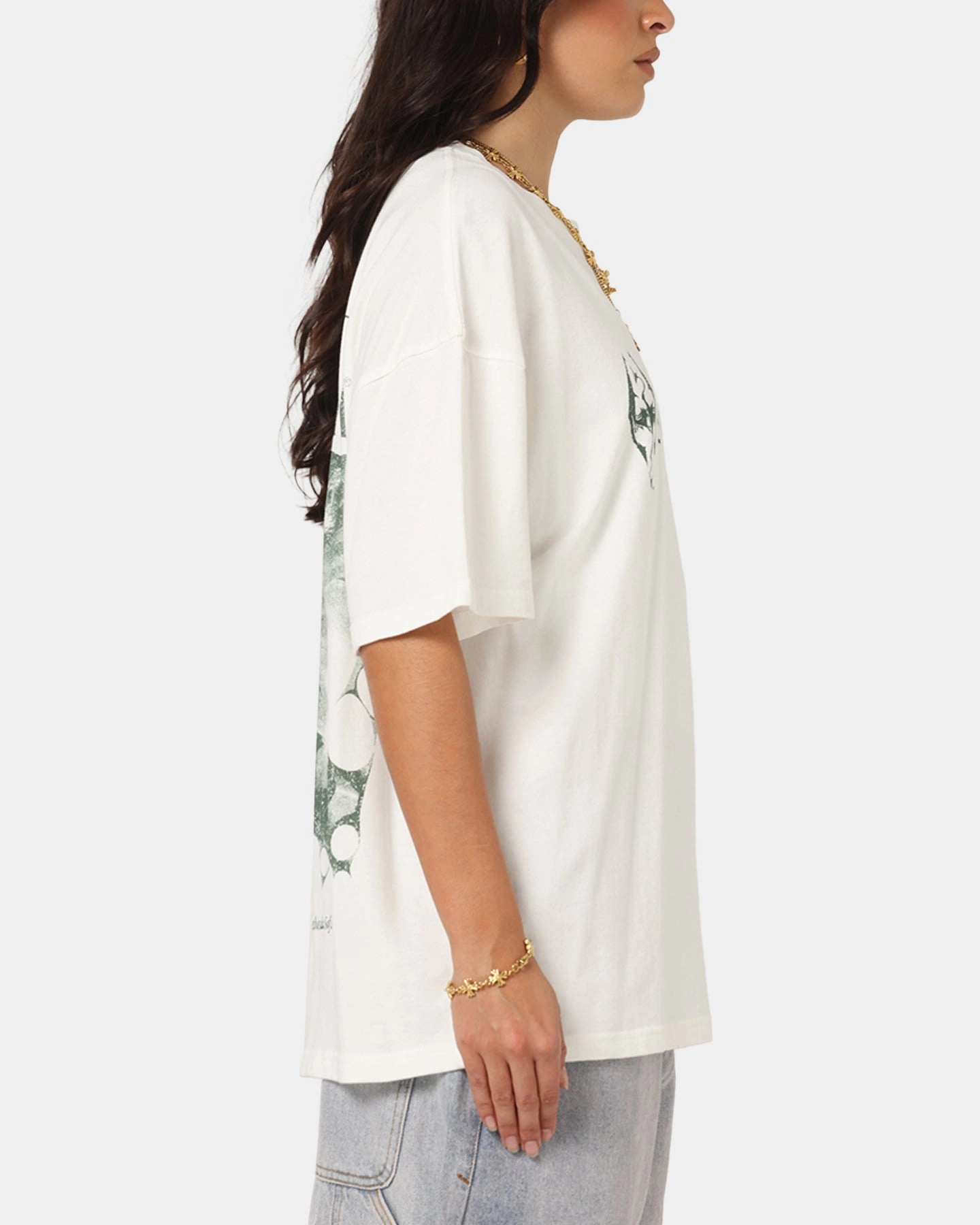 SeamlessSidePanels Holiday Casual 73 Studio X The Elder Scrolls V: Skyrim Vintage T-Shirt Off White